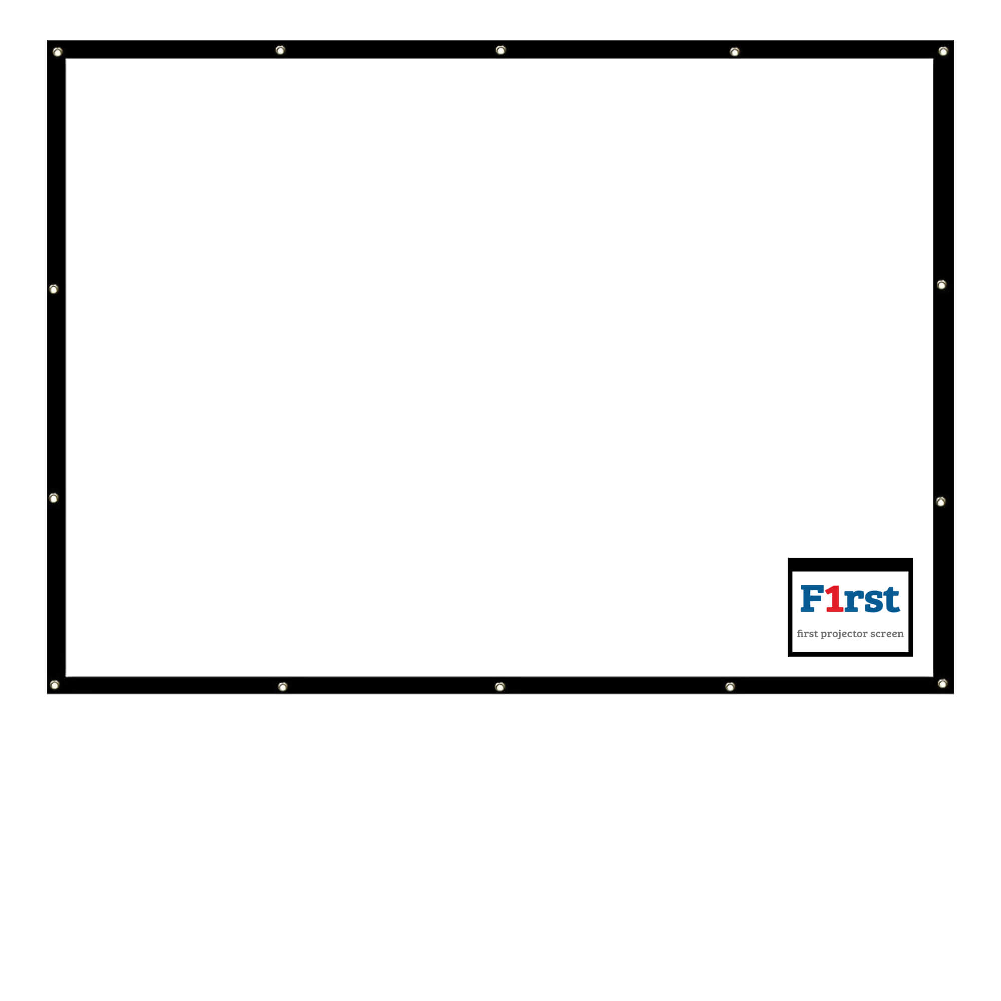 First 高清超窄邊 畫框投影幕 92吋