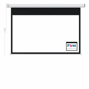 First 高清 電動升降投影幕 60吋